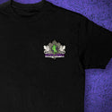 1996 Gecko Double Dragon Black Tee