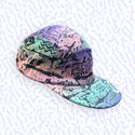 1990's Purple/Mint/Pink 5 Panel Hat