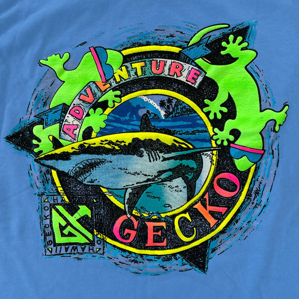 1987 Adventure Gecko Blue Hyper Tank - Color Change