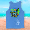 1987 Adventure Gecko Blue Hyper Tank - Color Change