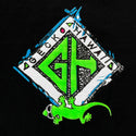 Adventure Gecko '87 Black T-Shirt Re-Issue