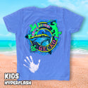 KIDS 1987 Adventure Gecko - Hyper Flash Blue-to-White