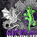 1996 Gecko Double Dragon - Black Volcanic Acid Wash