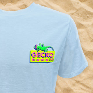 Gecko Bootleg Postcard '89 - Light Blue