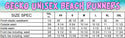 Gecko Wall - Pink/Purple Split Unisex Beach Runners