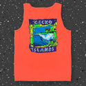 1988 The Gecko Islands Re-Issue - Neon Orange Rad Tank