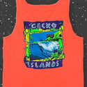 1988 The Gecko Islands Re-Issue - Neon Orange Rad Tank