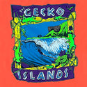 1988 The Gecko Islands Re-Issue - Neon Orange Rad Tank