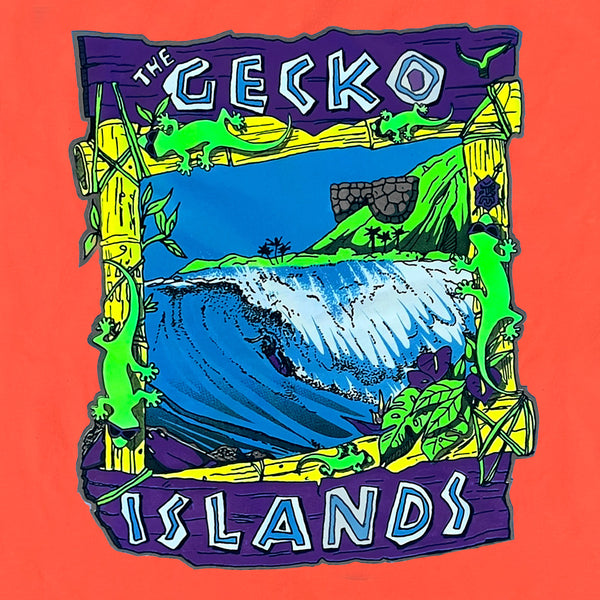 1988 The Gecko Islands Re-Issue - Neon Orange Rad Tank
