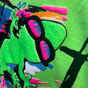 Secret 1988 Gecko Graffiti Neon Green (Single Stitch)