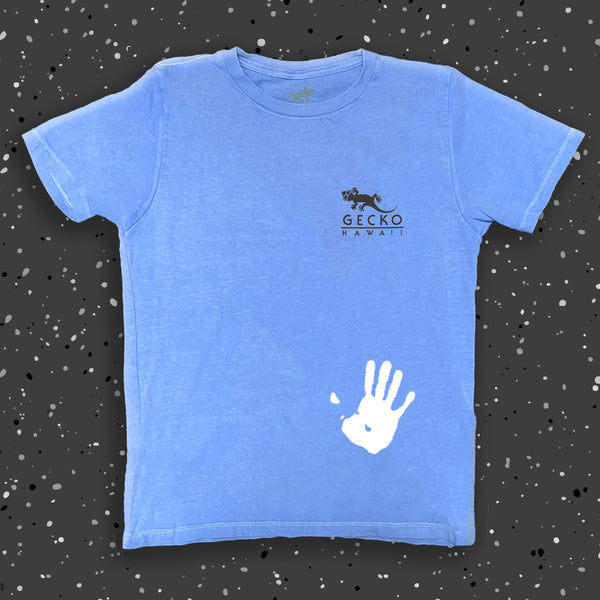 1988 Gecko Islands Re-Issue HYPER Blue Tee
