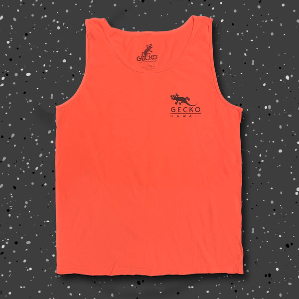 1988 The Gecko Islands Re-Issue - Neon Orange Rad Tank