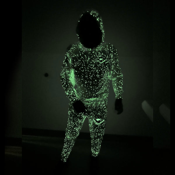 1988 Space Dust Joggers - Limited Edition Splatter Colorway - Glow in the Dark