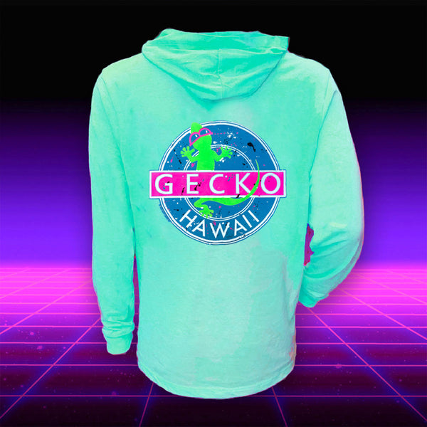 Gecko Vinyl - Bermuda Green HoodTEE