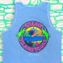 1987 Gecko Island Tours: HYPERTANK Blue-to-White