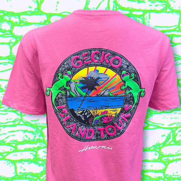 1987 Island Tours - 1980s Hot Pink Heather (LIMITED)
