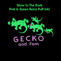 Gecko Fam Black Tee