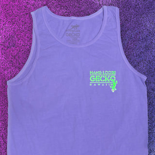 Gecko Hang Loose - HyperFlash Color Change Tank Top Purple