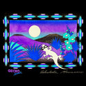 Haleakalā Nights - Secret Purple/Mint/Blue Colorway Tee