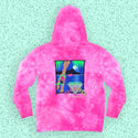 Gecko In Paradise Neon Pink Tie Dye Combo