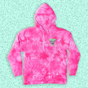 Gecko In Paradise Neon Pink Tie Dye Combo