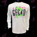 1989 Party Gecko White Long Sleeve