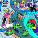 KIDS Purple Hyper Pop-Up Pool Party Tee
