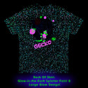 1980's Glow In The Dark Splatter - Saved By The Gecko (Limited)