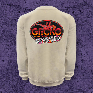 Skate or DIE! Sand Crew Sweatshirt | Haunted Tourist Shack Edition