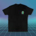 Gecko Time Tunnel Black T-Shirt