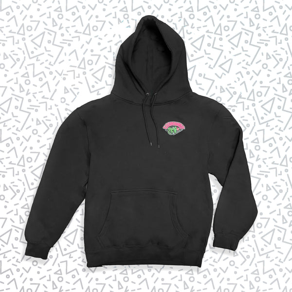 Gecko Tiki Time - Black Hoodie