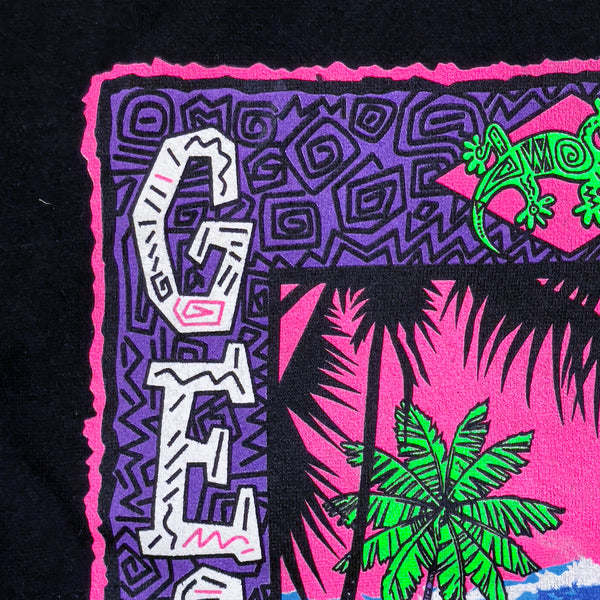 Gecko Tiki Time - Black Hoodie