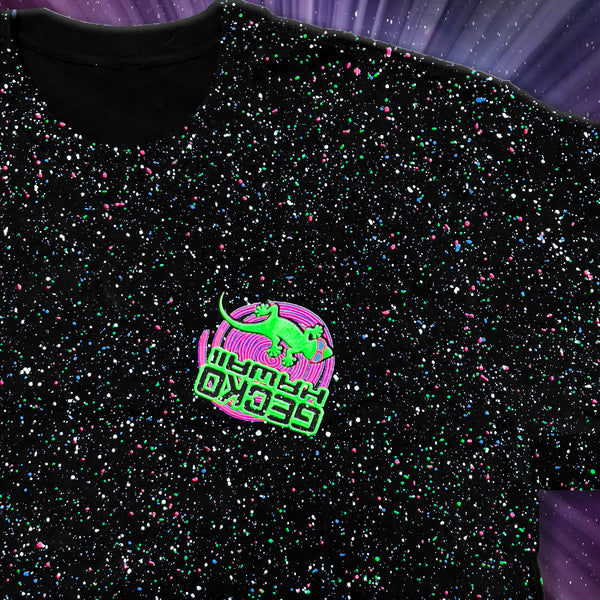 The Gecko Void - Glow-In-The-Dark Galaxy Splatter