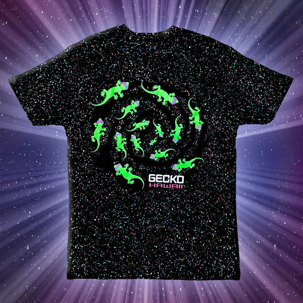 The Gecko Void - Glow-In-The-Dark Galaxy Splatter