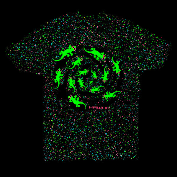 The Gecko Void - Glow-In-The-Dark Galaxy Splatter