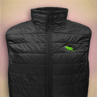Gecko Clean Black Puffer Vest