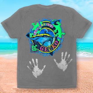 Adventure Gecko - Grey HyperFlash Color-Changing Tee