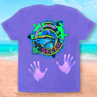 Adventure Gecko - Purple HyperFlash Color-Changing Tee