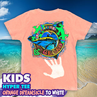 KIDS Adventure Gecko: HYPERFLASH Orange Dreamsicle To White