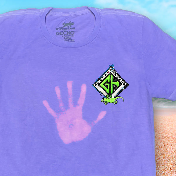 Adventure Gecko - Purple HyperFlash Color-Changing Tee