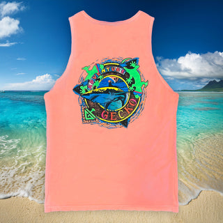 Adventure Gecko - Orange HyperFlash Color-Changing Tank