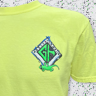 Adventure Gecko - 1988 Totally Yellow Pigment Tee
