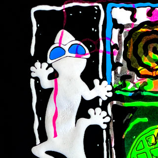 Gecko Art Project Tee #1 - Venice Is Breached - One of a Kind