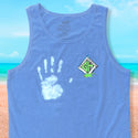 1987 Adventure Gecko Blue Hyper Tank - Color Change