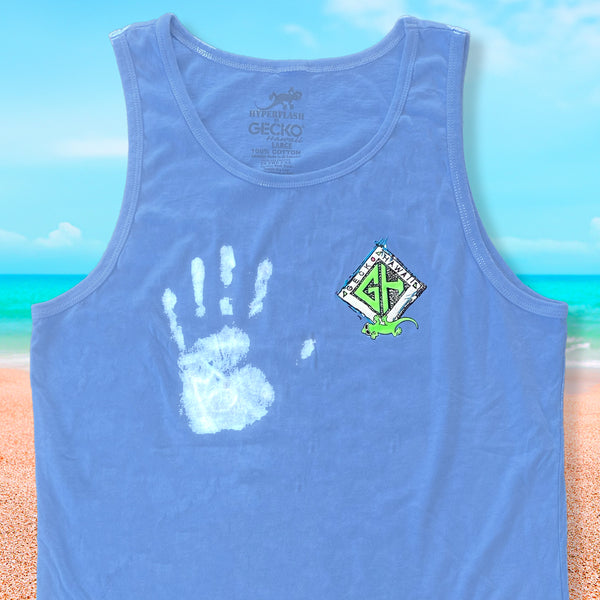 1987 Adventure Gecko Blue Hyper Tank - Color Change