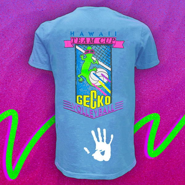 Gecko Volleyball '88 HYPERFLASH - Blue-To-White