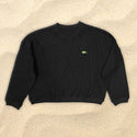 The Molly Top - Black L/S Corduroy Crew