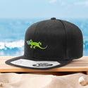 Gecko Hawaii Black Flexfit 110 Hat