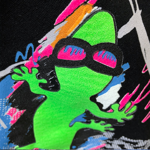 1989's Gecko Graffiti Black Hoodie