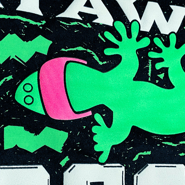 1988 Gecko Bootleg - 1980's Neon Green Tee
